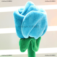 mishun318862 1PC การ์ตูนกุหลาบดอกไม้ยัดไส้ Soft Plush Toy ของขวัญวันวาเลนไทน์สำหรับสาวๆ