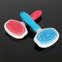 【cw】 Comb New Silicone Airbag Massage Push Hair Comb Dog One-Click Cleaning Bath Brush Factory Direct ！