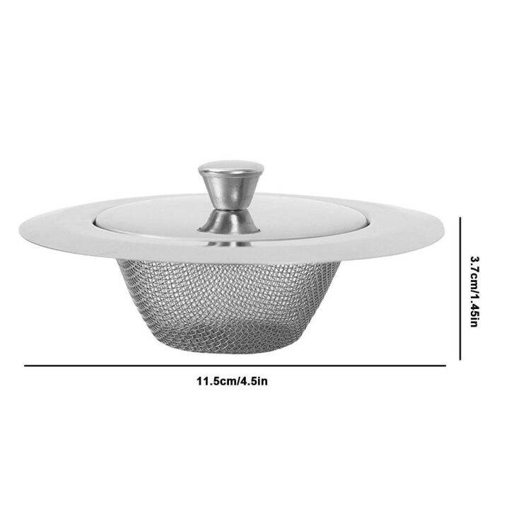 Kitchen Sink Strainer Stainless Steel Sink Funnel Anti Blocking Sink
