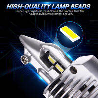 H4 9003 LED ไฟหน้าหลอดไฟ480W Xenon สีขาว Low Beam รถรถจักรยานยนต์ Canbus Auto Led ไฟรถอุปกรณ์เสริมภายในรถอะไหล่