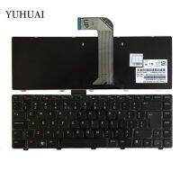 UI US Keyboard for DELL INSPIRON 14R N4110 M4110 N4050 M4040 N5050 M5050 M5040 N5040 X501LX502L P17S P18 N4120 M4120 L502X