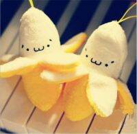 【hot】 1Pcs Kid Super Banana 7CM Kawaii  Stuffed Pendant