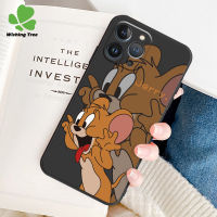 เคสสำหรับ VIVO ซิลิโคนโทรศัพท์ขอบตรง Y17 Y66 1901 1902 1904 Y11 Y15 Y12 Y3S Y71 T1 Y7S Y22 Y22S Y35 Y51 Y31 Y91ทอมแค็ต Y85 V9 Y91C Y95เคสโทรศัพท์เคลื่อนไหวและหนูเจอร์รี่