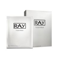 แผ่นมาร์คหน้าRAY facial mask สีเงิน 1 แผ่น