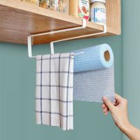 Paper Roll Holder Towel Rack Hanging Shelf Bathroom Storage Toilet Rack Home Kitchen Tissue Accessoriy Wall Stand Hanger Kitchen Toilet Roll Holders