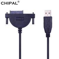 Chipal ชุดสัญญาณไฟ Led Usb 2.0เป็น76 13pin Mini Sata Ii สายเคเบิลอะแดปเตอร์สำหรับโน้ตบุ๊ค Cd-Rom Dvd-Rom สำหรับถาดแคดดี้เอชดีดี Slimline ไดรฟ์