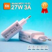 Bộ Sạc Chính Hãng 27W EU Thiết Bị Sạc Nhanh 3A Loại USB C Cáp Cho Mi 9 8