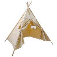 New original cotton beige color kids indoor play tent