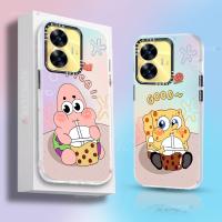 เคส Hp C53 Realme C55 C12 10 C35 C33 C31 C30 C30S C21Y C25Y C15 8i C25 C25S A1K 50A C20A 5G Pro Narzo 50i Prime Narzo 20 SpongeBob C11ไล่ระดับสีสดใส