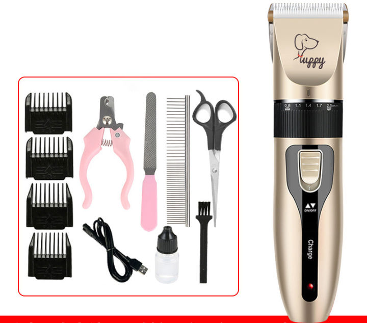 dog-clipper-ปัตตาเลี่ยนตัดขนสุนัข-ปัตตาเลี่ยนตัดขนหมา-แบตตาเลี่ยนตัดขนสุนัข-และสัตว์เลี้ยง-ใบมีดเซรามิก-แบบไร้สาย-หัวตัด-4-หัว-ปัตตาเลี่ยนตัดขนสัตว์เลี้ยง-ปัตตาเลี่ยนตัดขนสุนัขไร้สาย-ที่ตัดขนแมว-ชุดอุ