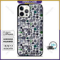 Marimekko 4002 กรณีโทรศัพท์มือถือ iPhone 14 Pro Max / iPhone 13 Pro Max / iPhone 12 Pro Max / Samsung Galaxy Note10 Plus / S22 Ultra ฝาครอบป้องกันการตก