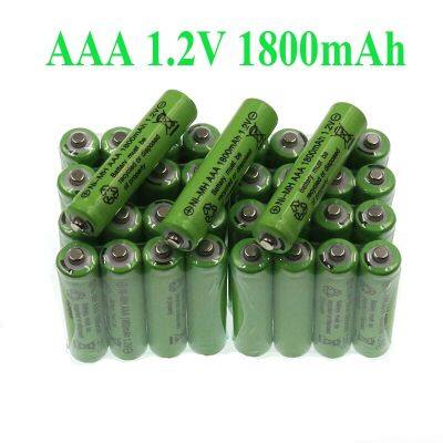 【Worth-Buy】 Ni-MH AAA 1.2V 1800Mah AA ไฟฉายอัลคาไลน์นาฬิกาของเล่นเปลี่ยนเครื่องเล่น MP3