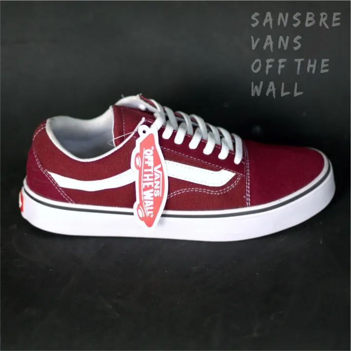 vans maroon sneakers