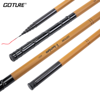 Goture T-Bamboo 2.7-7.2M เบามากคันเบ็ดมือเบ็ดตกปลากล้องส่องทางไกลแบบพกพา