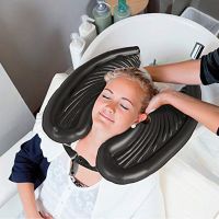 [Hot On Sale] PVC Headworn Shampoo Pad Portable Inflatable Rinse Basin For Washing And Cutting Hair At Home And In Bed Without A Salon Chair