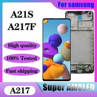 6.5 Original LCD For Samsung Galaxy A21s A217 A217F SM-A217F/DS LCD Display Touch Screen Digitizer Assembly Replacement