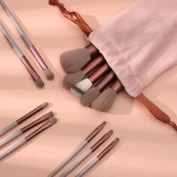 【DT】 hot 5-13Pcs/set Soft Fluffy Makeup Brushes Set for Foundation Blush Powder Eyeshadow Kabuki Blending Makeup Brush Beauty Accessories 1