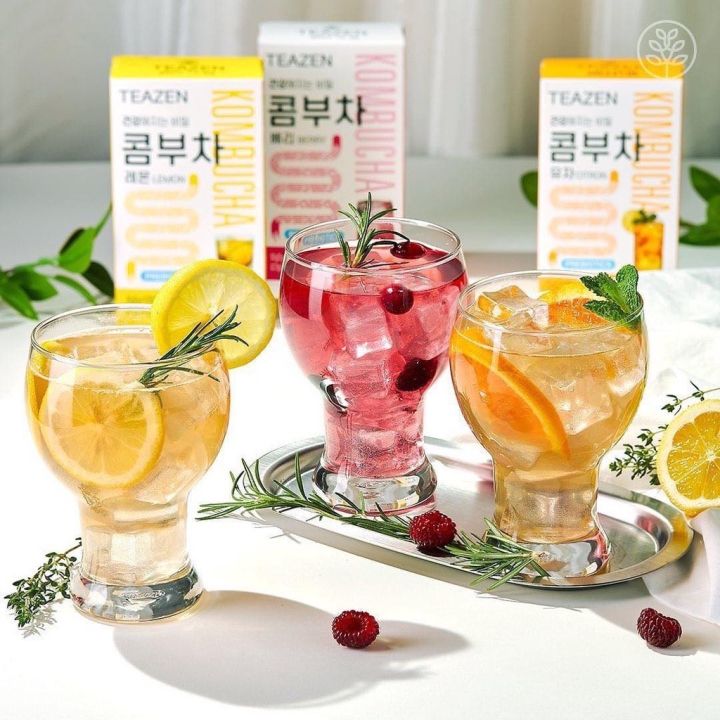 teazen-kombucha-tea-ทีเซ็น-คอมบูชา-1-กล่องมี-10-ซอง-เครื่องดื่มชาหมัก-ชาจองกุก