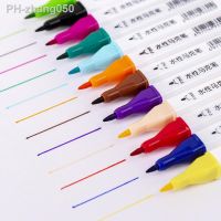 12/18/24/36 Color Marker Double-head Water-based Marker Set Student Painting Art Supplies School Stationery
