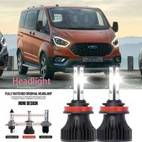 หลอดไฟหน้ารถยนต์ LED LAI 40w 6000k สีขาว สําหรับ FORD Tourneo courier B460 2014-2023