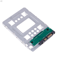 Cjing 2.5 "SSD SAS ถึง3.5" SATA Hard Disk Drive HDD ADAPTER แคดดี้ถาด Hot Swap Plug