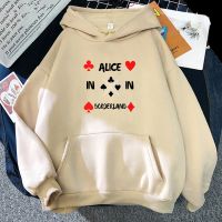 Alice In Borderland Hoodies Unisex for Men/women Aesthetic Sweatwear Couple Sweatshirt Four Seasons Hot Anime Handsome Casual