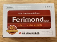 Siro sắt Ferimond Syrup hộp 20 ống x 10ml