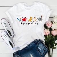 COD DSFERTRETRE 2020 The Lion King Friends Shirt Cute Simba and His Friends Graphic Tee Animal Kingdom Shirt Funny Cartoon Tee Shirts