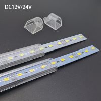 5pcsx50cm Factory Wholesale DC 12V 24v SMD 5730 5630 LED Hard Rigid Strip Bar Light Aluminium shell pc cover LED Bar Light 5730