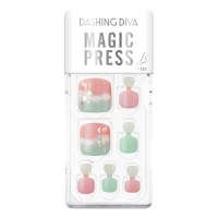 Dashing Diva เล็บปลอม สำหรับเล็บเท้า รุ่น MDR3S073P-MDR3S084P จำนวน 1 กล่องมี 24 เล็บ