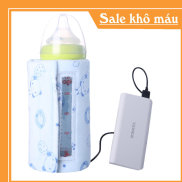 Bộ Giữ Nhiệt Bình Sữa Dây Cắm USB, Túi hâm ủ sữa giữ nhiệt 40