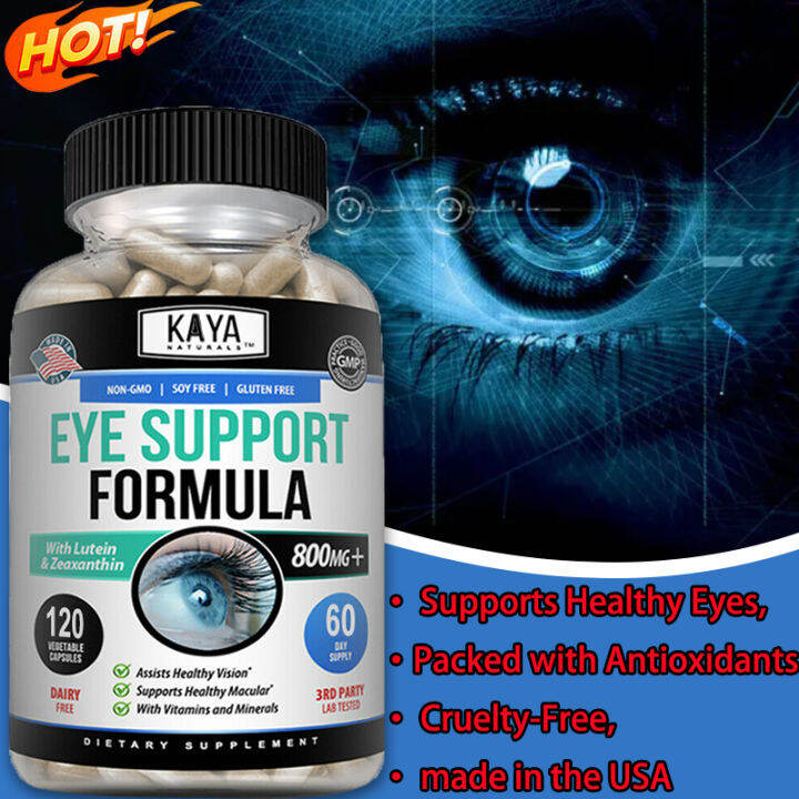Lutein and Bilberry Extract Supplement Eye Vitamin Adult Lutein Blend