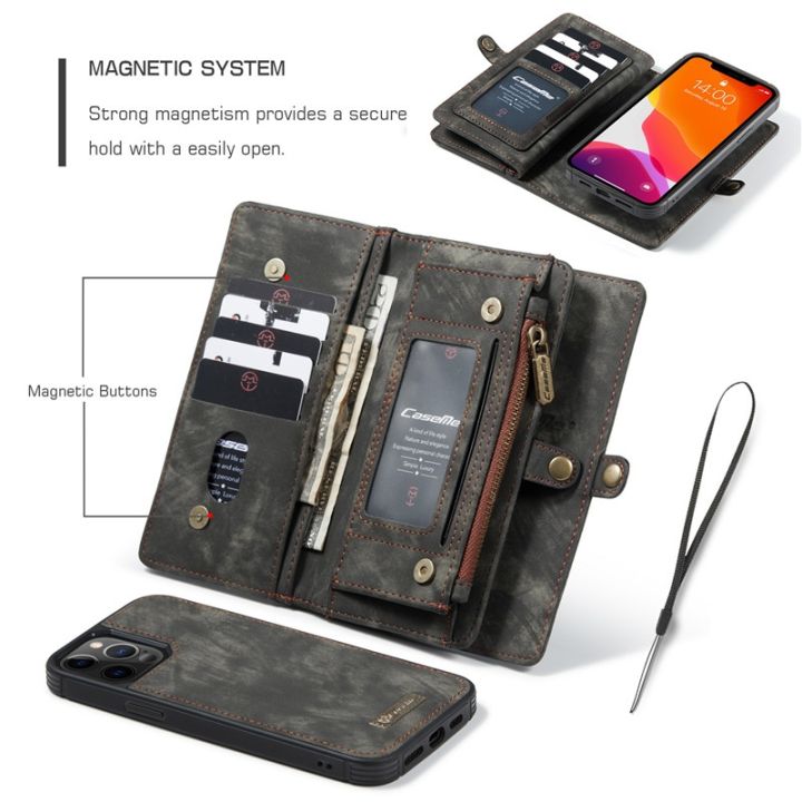 16-digits-caseme-กระเป๋าหนังสำหรับ-iphone-12-13-mini-11-pro-xs-max-x-xr-กระเป๋าสตางค์ปกบัตรสำหรับ-iphone-se-2020-8-7-6-6วินาทีบวก-c-oque-etui