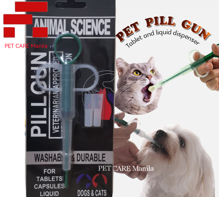 Animal Science PET PILL GUN, for Dogs and Cats (for Tablets, Capsules