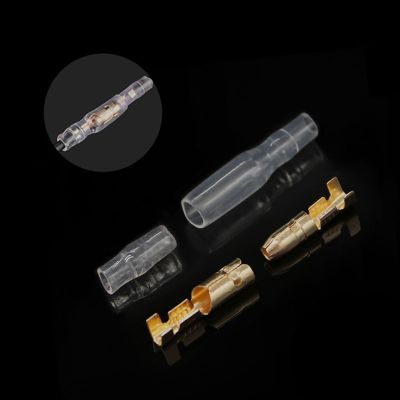 4.0 Bullet Terminal Car Wire Connector Diameter 4mm Male and Female Terminal Insulating Shell Cold Pressed Terminal