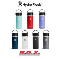 HYDRO FLASK กระบอกน้ำ WIDE MOUTH FLEX SIP LID 16 OZ กระติกน้ำ เก็บอุณหภูมิ เก็บความเย็น สูญญากาศ