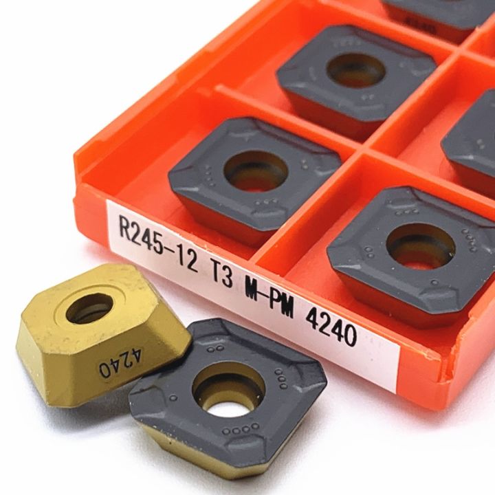 high-quality-10pcs-r290-12t308-pm-1025-1030-4240-r245-12t3-pm-4240-carbide-insert-cutter-milling-tools-r-290-12t308-r-245