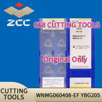 ต้นฉบับ ZCC CT YBG205 YBG202 WNMG060408-EF 10pcs Carbide Inserts CNC Turning เครื่องมือ เครื่องตัดกลึง เครื่องมือ