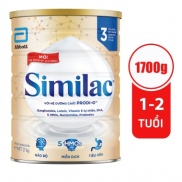 Tặng 1 Bộ Đồ chơi Làm Vườn - Sữa bột Similac HMO 3 Lon 1.7kg bé 1-2 tuổi -