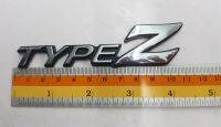 Logo Type Z ของรถ Honda งานพลาสติก 10 cm