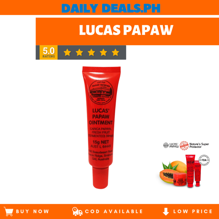 BEST SELLINGG!!! LUCAS PAPAW OINTMENT Lip Balm Eczema Diaper Barrier ...