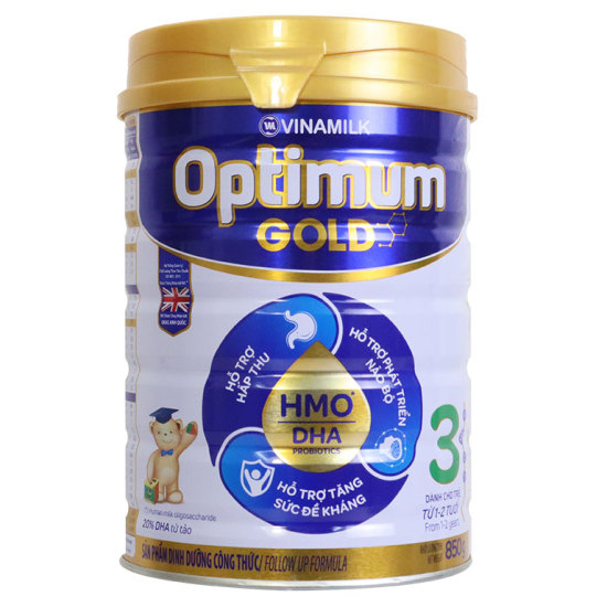 Sữa bột optimum gold số 3, 4 lon 900g - ảnh sản phẩm 1