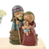 Jesus Nativity Scene Decorations Religious Statues And Figurines Christ Jesus Statue For Indoor Christmas Eve Holiday Decor