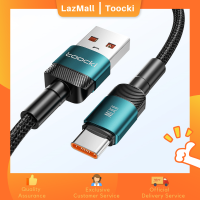 Toocki PD 100วัตต์ USB Type C สายชาร์จ6A USB เพื่อพิมพ์ C เคเบิ้ลค่าเร็ว3.0สำหรับหัวเว่ยซัมซุง Xiaomi Oppo Vivo ซูเปอร์รวดเร็วชาร์จข้อมูลลวดสาย