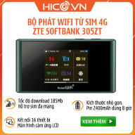 Bộ Phát Wifi 4G ZTE - Softbank 305ZT - Tốc Độ 150Mb - Pin 10 Tiếng thumbnail