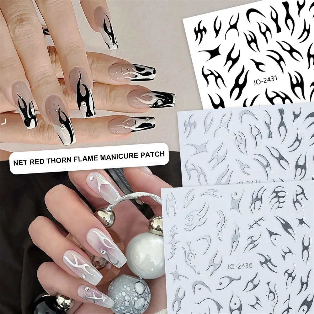 Tuyển chọn 200 mẫu nail lửa đỏ được yêu thích nhất