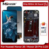 6.26" For Huawei Honor 20 LCD Display Touch Screen Digitizer For Nova 5T Honor 20 Pro Display YAL-L21 YAL-AL10 Assembly Parts Replacement Parts