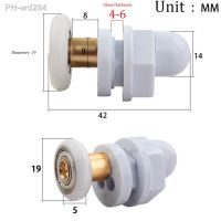 4pcs Shower Door Rollers High Quality 19mm/23mm/25mm/27mm/29mm Replacement Wheels For Glass Sliding Door