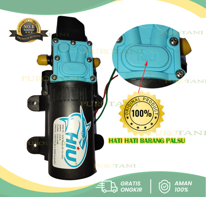 Dinamo Pompa Air DC 12V 5A Hiu Soket Soket NON DRAT Lazada Indonesia