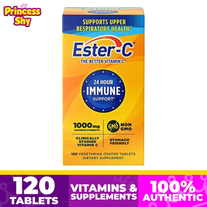 EsterC 1000mg Maximum Strength Vegetarian Coated NonGMO tablets